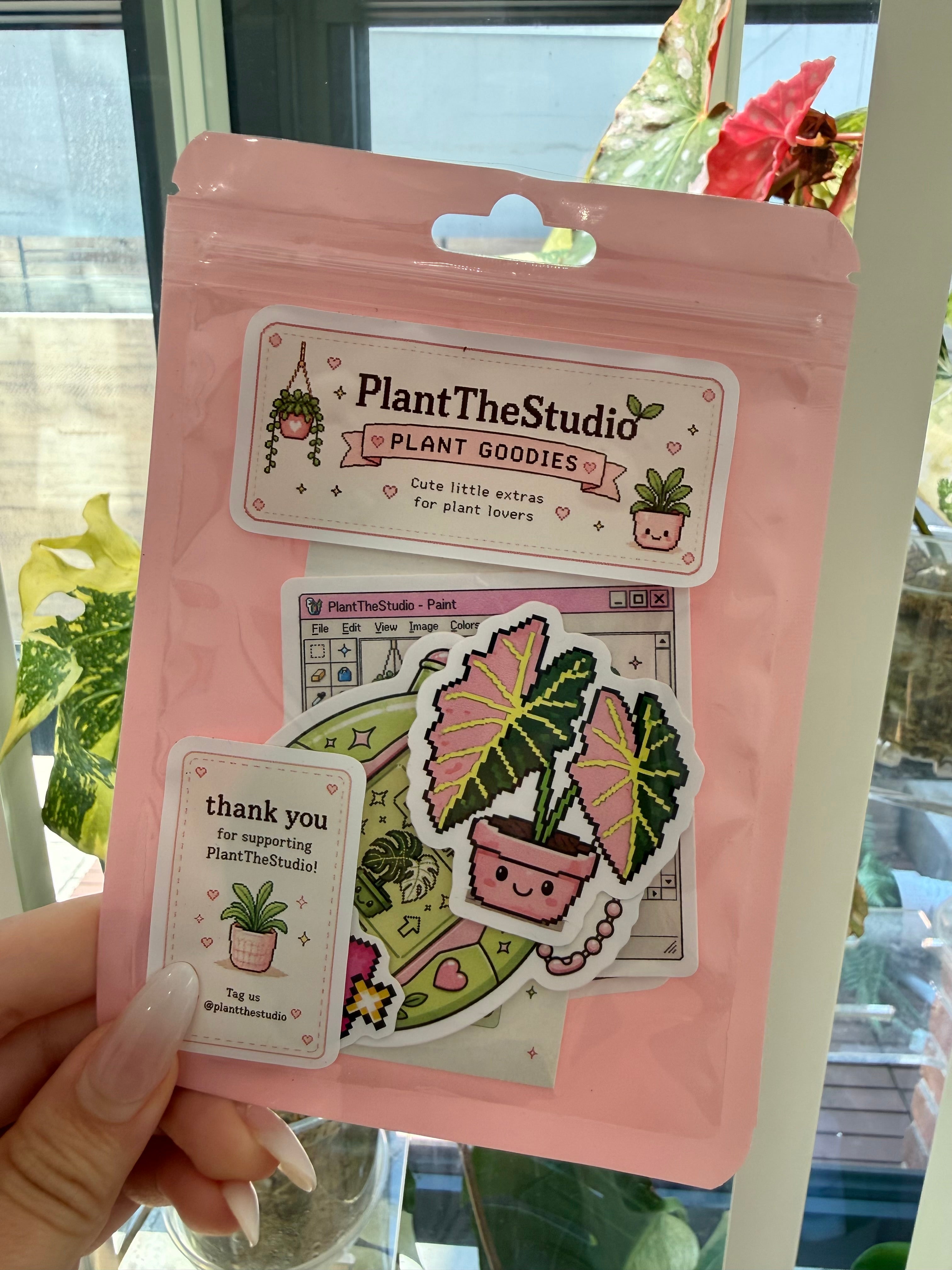 Pixel Plant Sticker Pack