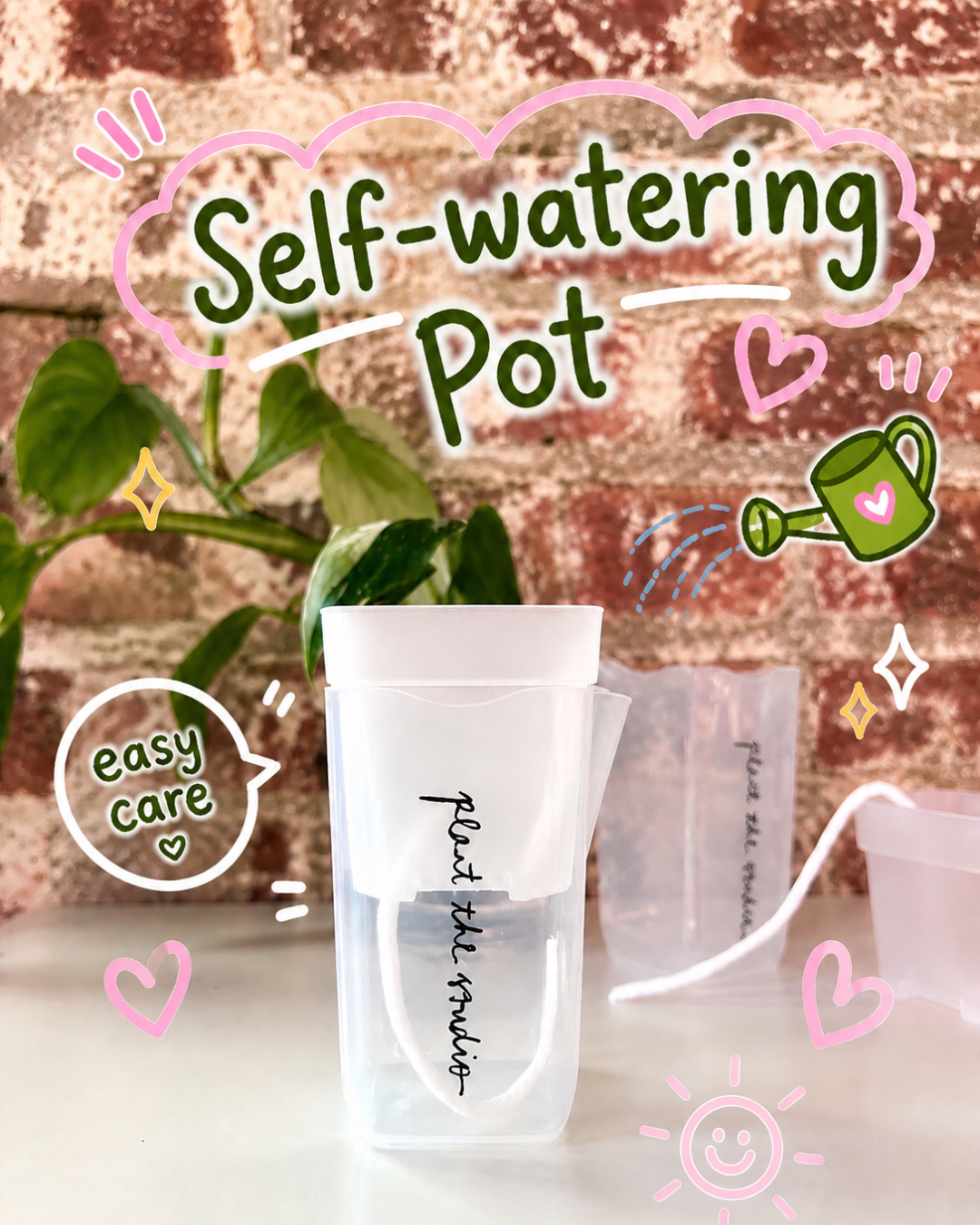 2" Self-Watering Planter Set (10-Pack)